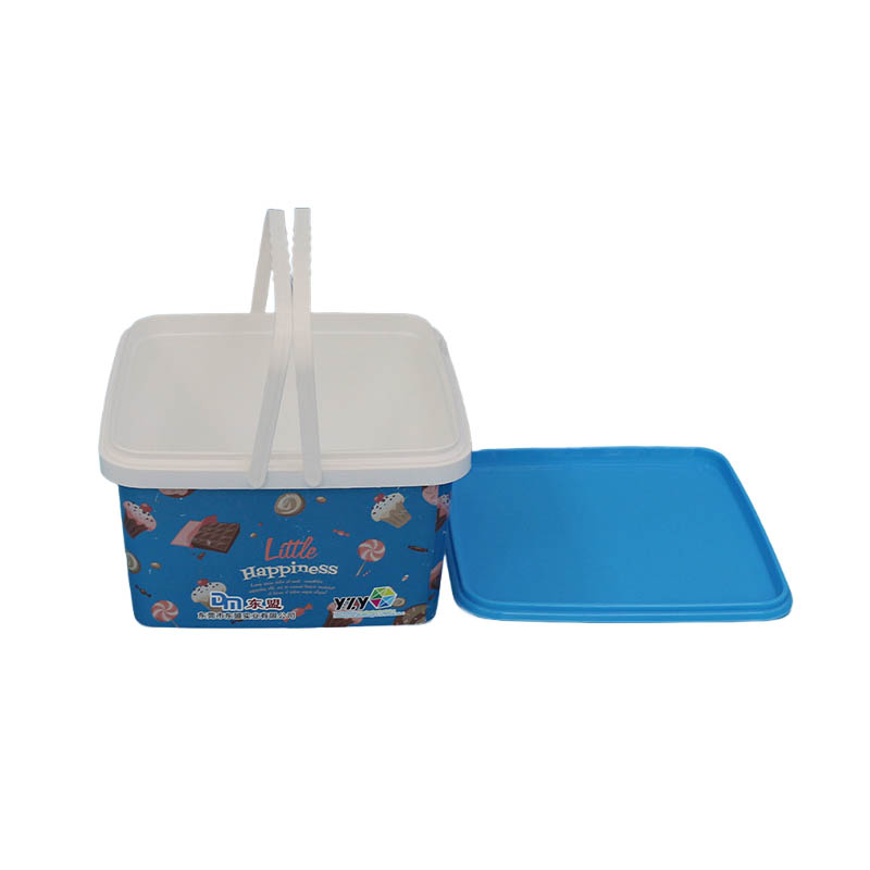 IML In-Mold Labeling Square Box