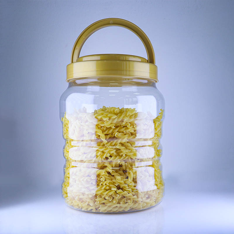 Food Grade PET Plastic Packaging Screw Cap Bottle