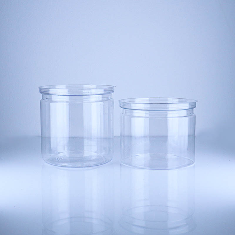 Food Grade PET Plastic Packaging Cans