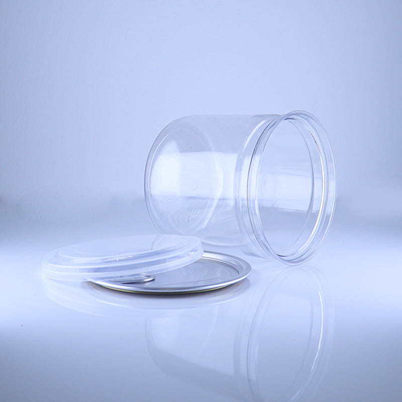 Food Grade PET Plastic Packaging Cans