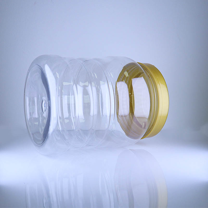 Food Grade PET Plastic Packaging Screw Cap Bottle