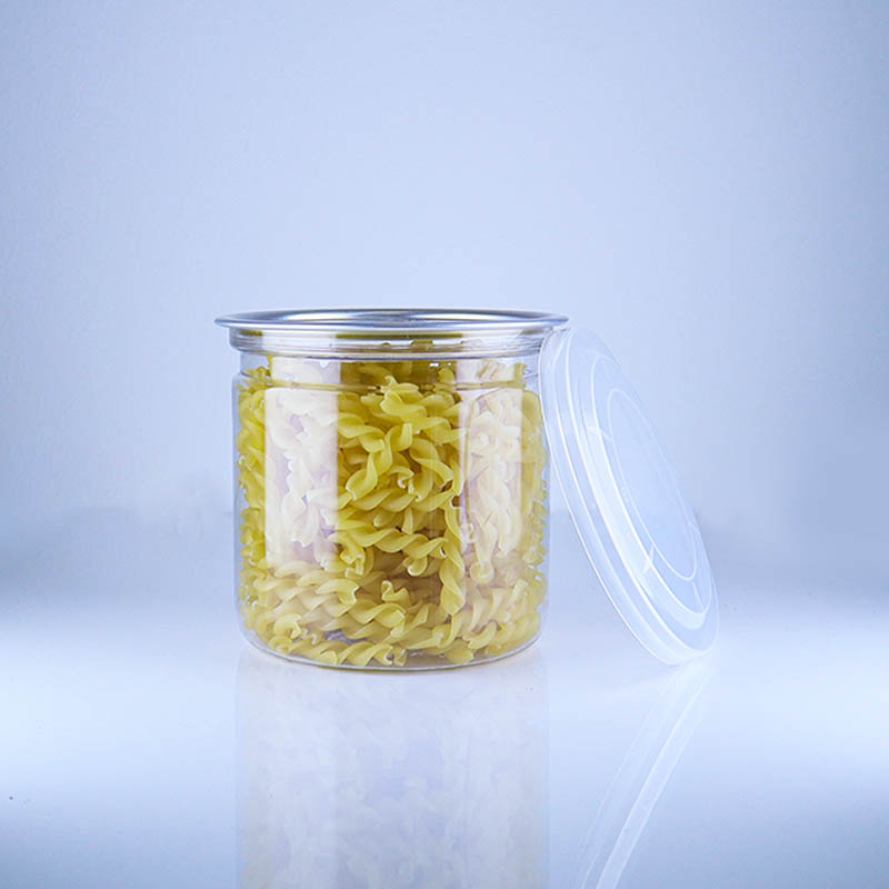 Food Grade PET Plastic Packaging Cans